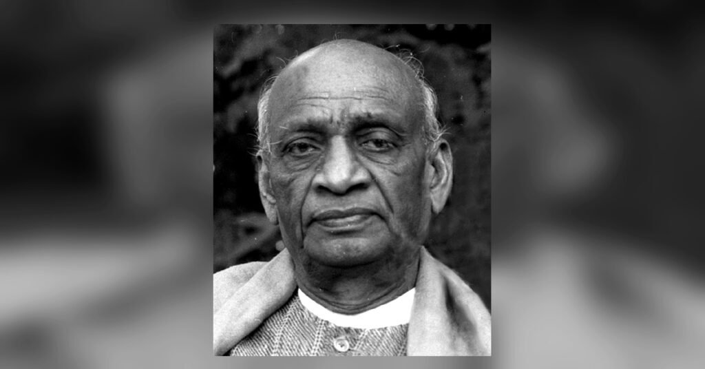 sardar vallabhbhai patel historical portrait
